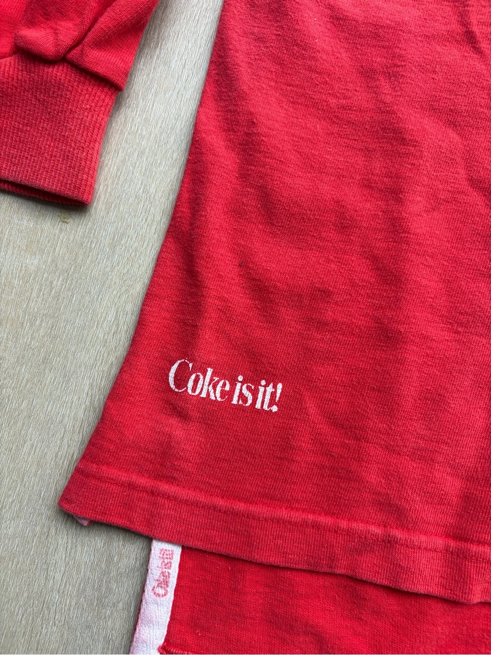 Vintage Coca-Cola Rugby Shirt - Picture 4 of 5